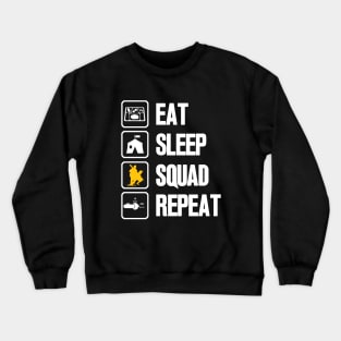 Eat Sleep Squad Repeat Crewneck Sweatshirt